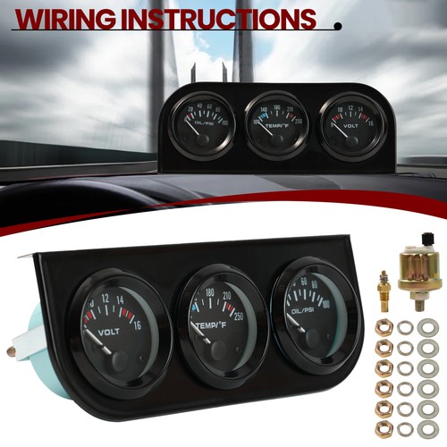 52mm 12v triple - 12v,