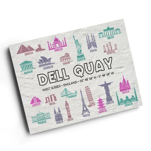 Print dell quay - print, west