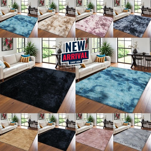 Thick large shaggy rugs - shaggy, non