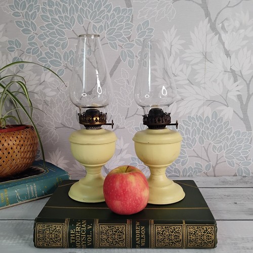 Pair vintage cast - pair, metal