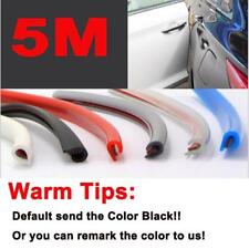 1PC Car Door Edge Guard Trim Molding Rubber Seal Strip Scratch Protector 16FT/5M