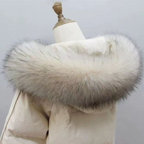 Faux fur hood - fur, trim