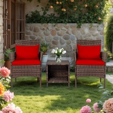 Outdoor 4-piece rattan