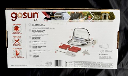 Gosun solar oven portable - gosun,