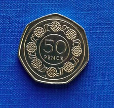 1988 Gibraltar Fifty Pence 50p