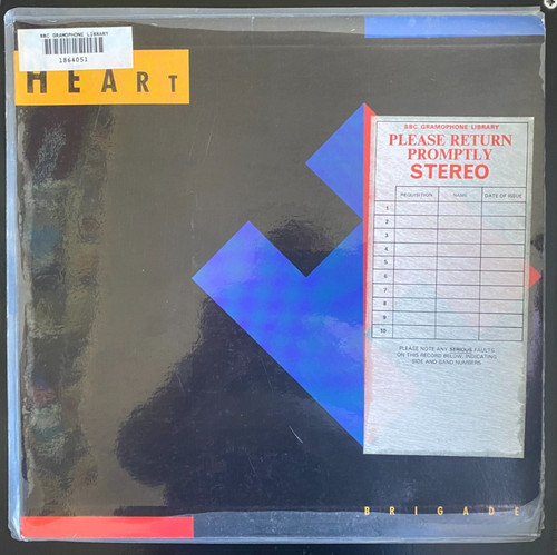 Heart brigade vinyl - brigade, 1990