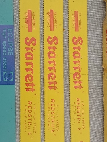New power hacksaw blades - new,