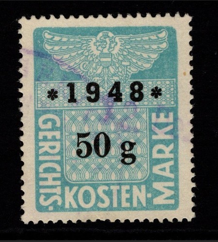 Austria 1948 50g court - 50g, fee
