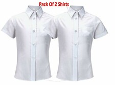 2 Pack Girls Shirt Blouse Top