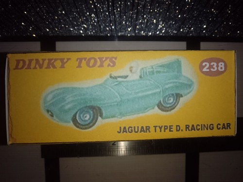 Dinky no238 jaguar type - dinky,