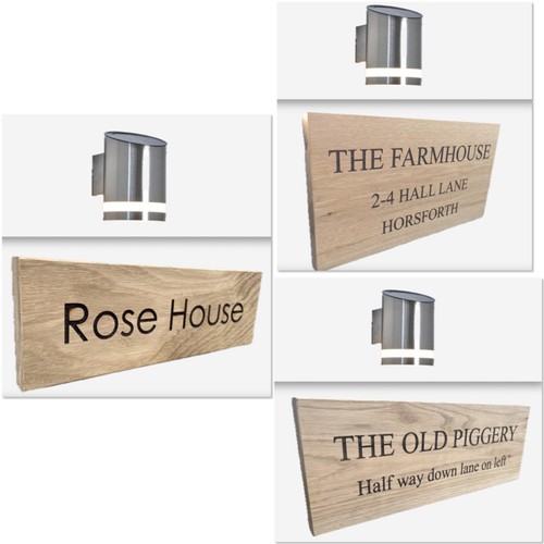 Modern house sign plaque door - plaque,