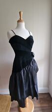 Vintage Velvet Prom Dress S