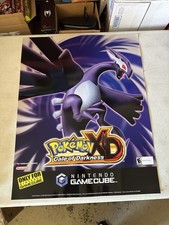 Pokemon XD Gale Of Darkness Poster Banner Promo Store Display Authentic GameCube