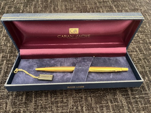 Vintage caran ache gold - vintage, d'ache