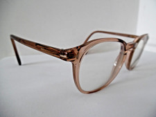 Tom Ford Translucent Pale Brown Oval Eye Glasses TF 5583-B 057 50 20 145