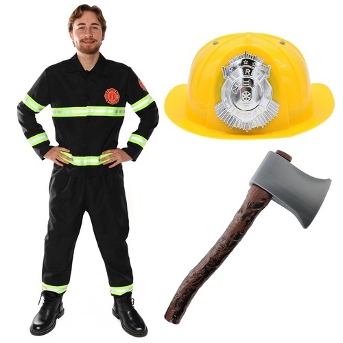 Adults firefighter fireman - firefighter,