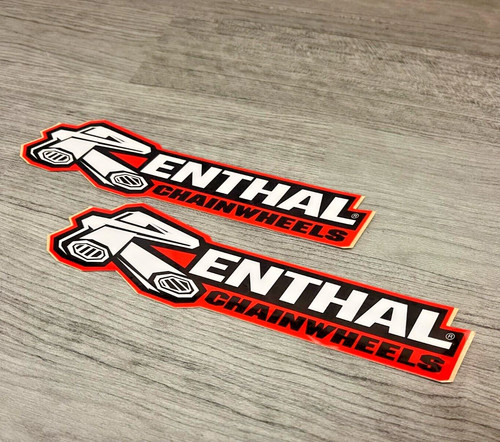 Genuine renthal stickers - 2x,
