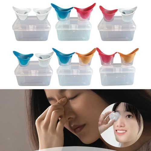 Half silicone eye - 2x, wash