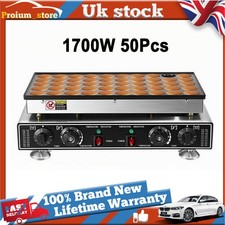 Nonstick Electric Dutch Pancake Maker 50pcs Mini Baker Machine Iron Baker 220V