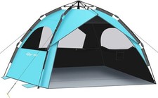 Glymnis Pop Up Beach Tent Large for 4-6 Person, Instant Pop Up Automatic Beach 