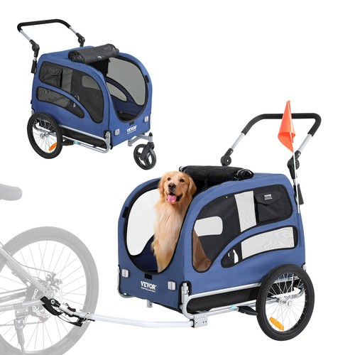 Vevor pet bicycle trailer - bicycle,