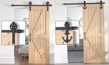 6FT Sliding Wood Barn Door