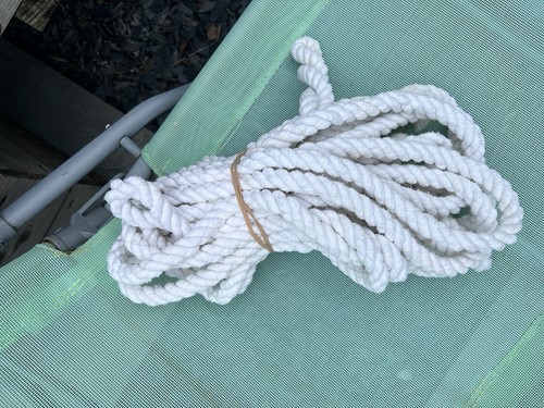 18ft white cotton - 18ft,
