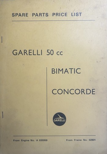 Garelli 50cc mopeds bimatic - mopeds,