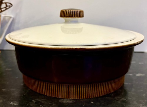 Vintage poole pottery chestnut - vintage,