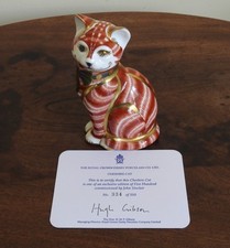 ROYAL CROWN DERBY CHESHIRE CAT