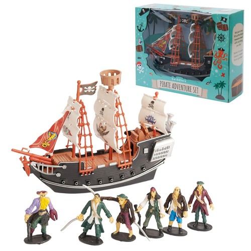 Pirate ship playset pretend - ship,