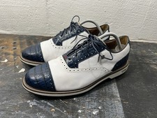 Footjoy Premiere Series Tarlow Golf Shoes Mens Size 11 WIDE  White Navy Blue