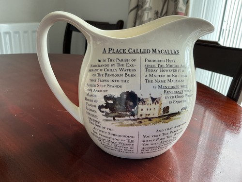 Antique macallan water - water, jug