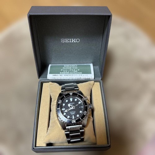 Seiko kinetic scuba 5m62 - seiko, 5m62-0bl0