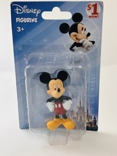 MICKEY MOUSE CLUBHOUSE 2.25" MICKEY MOUSE FIGURINE FIGURE CAKE TOPPER-BRAND NEW!
