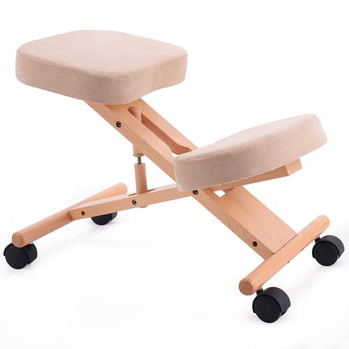 Wooden kneeling ergonomic - wooden,