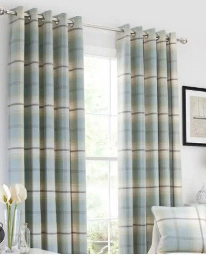 Dunelm highland woven check - woven,