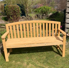 Rustic Garden Bench 2 Seater