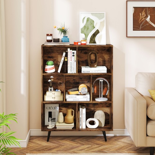 Bookcase mid century modern - bookcase,