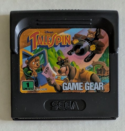 Talespin sega game - talespin,