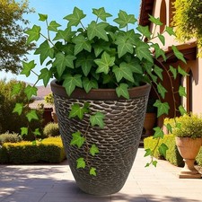 Tall Rustic Garden Planter