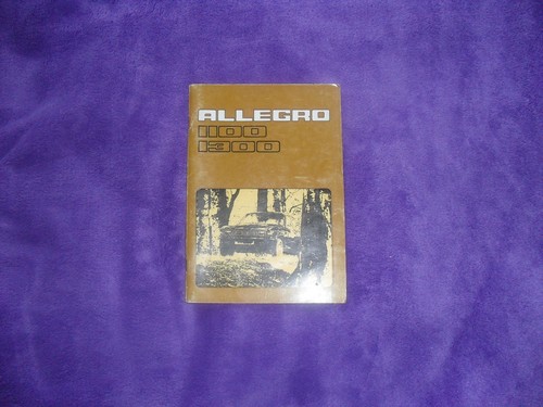 Allegro 1100 1300 - , drivers