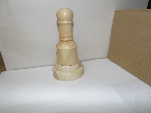 Hande made wooden palm - , gavel