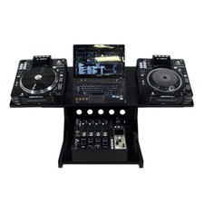 Novopro CDJ WS1 Workstation Deck Stand DJ Disco CD Player Controller Desk