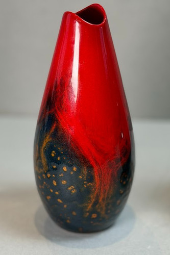 Royal doulton flambé - doulton, veined
