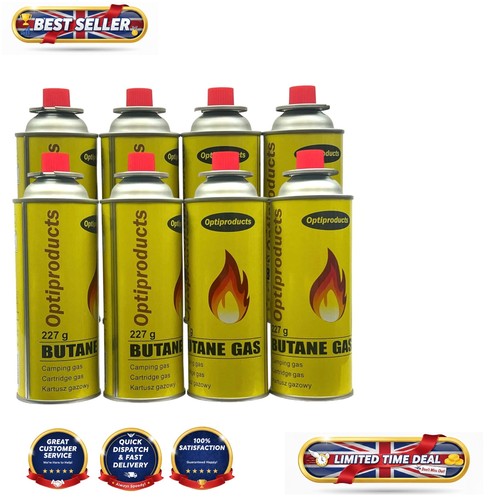 Butane gas canisters - 8,