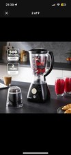 GEEPAS 2-in-1 Food Jug Blender