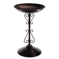 Honeyfield’s Garden Freestanding Bird Bath – Outdoor Water Dish for Wild Birds