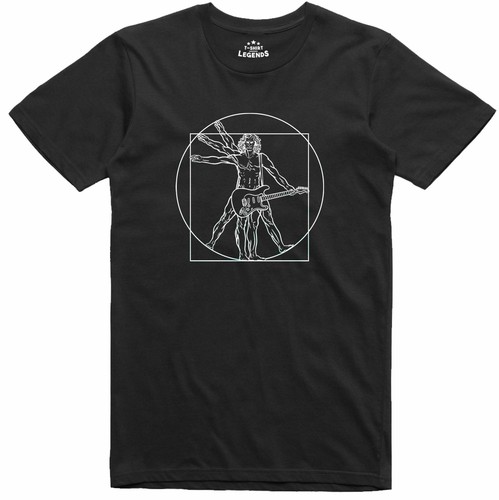 Mens shirt guitar rock - guitar,