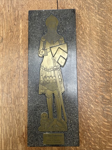 Brass rubbing sir john - brass,